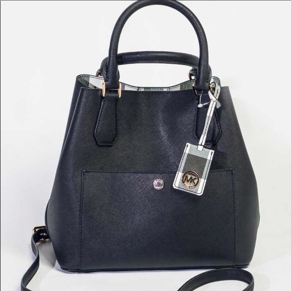 MICHAEL KORS GREENWICH LG BAG LEATHER